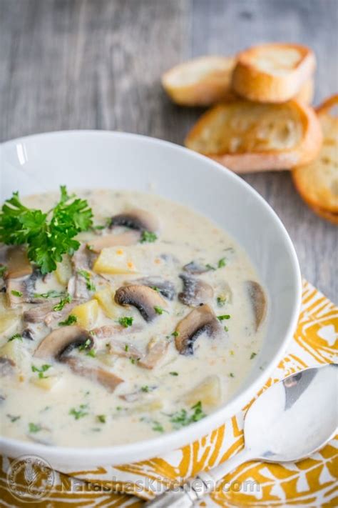 It's creamy and loaded with flavor. Mushroom Soup Recipe, Best Mushroom Soup, Cream of Mushroom Soup