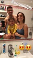 FOTO ZOOM - Jorginho riabbraccia moglie e figlio dopo le vacanze in Brasile