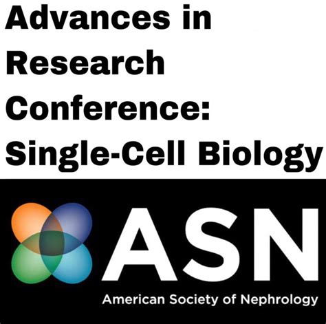 Download Asn Advances In Research Conference Single Cell Biology On