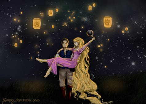 Eugene And Rapunzel By Flompy On Deviantart