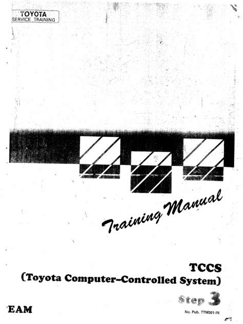 Tccs Toyota Computer Controlled System