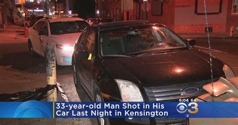 Police Man Gunned Down Inside Car In Kensington Cbs Philadelphia