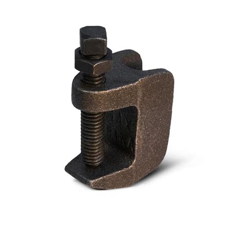 The Plumbers Choice Wide Mouth Beam Clamp For 12 In Threaded Rod In