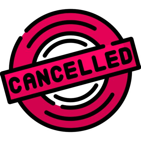 Cancelled Free Icon