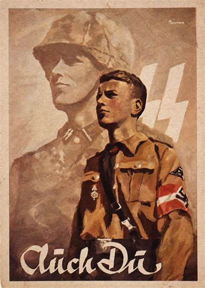 Nazi Ss Jugend Hitler Propaganda German 1938