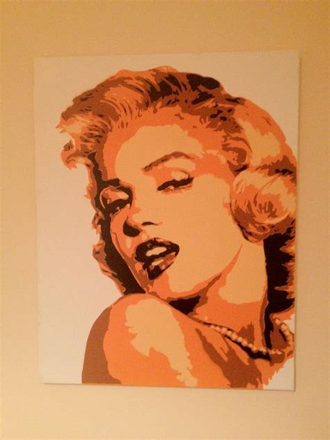 Marilyn Monroe Stencil By Sabin23 On Deviantart