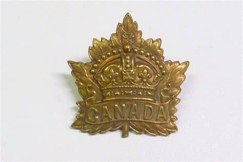 Wwii Military Cap Badge Canada General Service