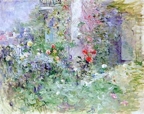 Berthe Morisot Garden In Bougival 1884 Berthe Morisot Flickr