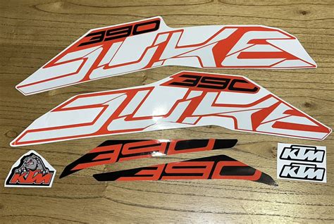 Ktm Duke 390 Full Graphics Kits Decals Nj Ebay