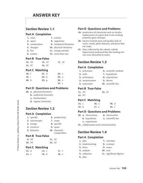 5th Grade Science Worksheets With Answer Key — Db