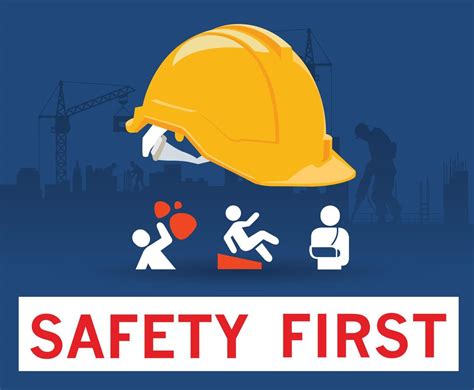 Safety First Icon Vector Illustration 9794290 Vector Art At Vecteezy