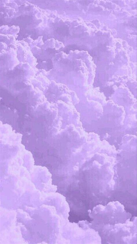 Aesthetic Purple Clouds Hintergrund Iphone Blumen Hintergrund Iphone