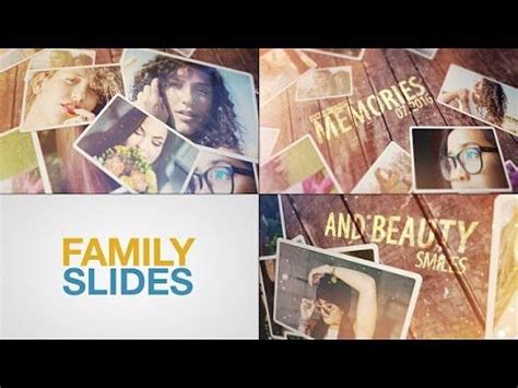 Free Slideshow Family Memories After Effect Template