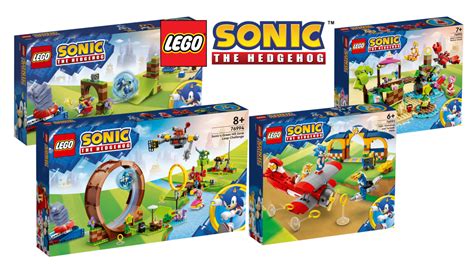 Lego Sonic The Hedgehog Theme Announced Four Sets In 2023