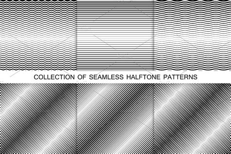 Seamless Striped Geometric Patterns Pre Designed Photoshop Graphics ~ Creative Market