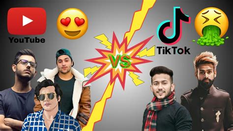 But who is fighting who? TikTok vs YouTube - YouTube