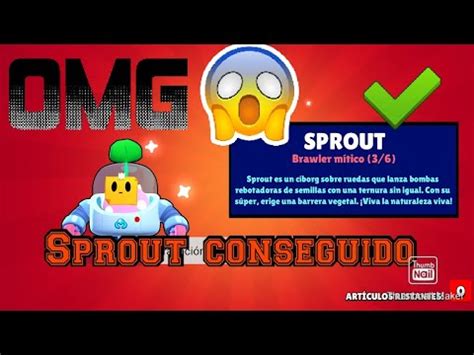 Help ogg animation 50000 subscribe thank you for watching the video don't forget to like and subscribe if you. Me sale sprout de random!| brawl Stars #1 - YouTube
