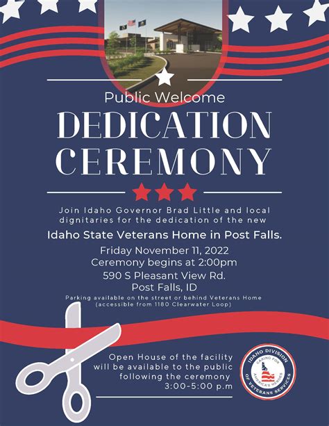 Idaho Division Of Veterans Services Announces Dedication Ceremony