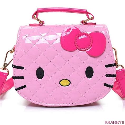 2017 New Designers Mini Cute Bag Children Hello Kitty Bowknot Handbag