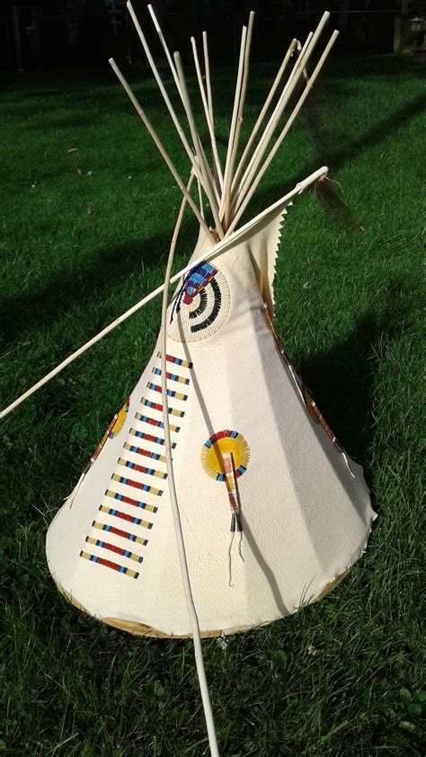 Model Cheyenne Tipi Currently A Work In Progress Nativity Crafts