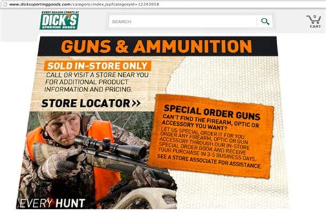Dicks Sporting Goods Guns Controversy Following Firearms Policy