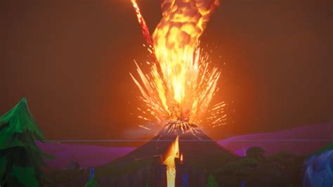 Floor Is Lava Volcano Exploding Fortnite Chapter 2 Season 6 Mini Event