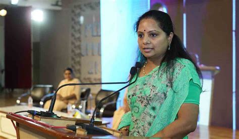 Mlc Kavitha Slams Bjp Govt For Slashing Mgnregs Funds Telangana Today
