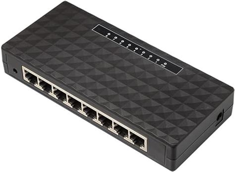 8 Port Gigabit Switch Hub Lan 101001000mbps Full Duplex Gigabit Ethernet Desktop Network