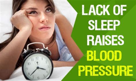 Lack Of Sleep May Raise Blood Pressure The Wellness Corner