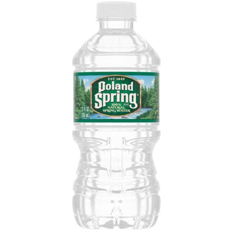 Poland Spring Natural Spring Water 12 Oz Beverage Universe