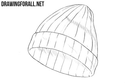 How To Draw A Knit Hat
