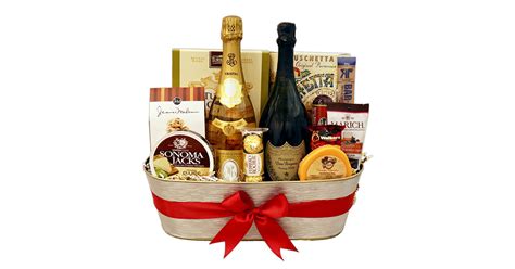 Getting champagne hampers and other corporate presents these champagne hampers and more are available through the online shop everything but flowers. Housewarming Gifts - Champagne Life Gift Baskets