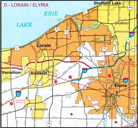 Lorain County Ohio Maps