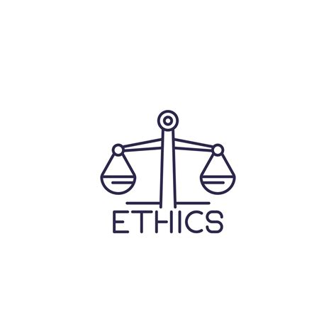 Ethics Line Icon 2142234 Vector Art At Vecteezy