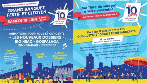10 Jours Danimations Festives Et Citoyennes En Centre Ville De La
