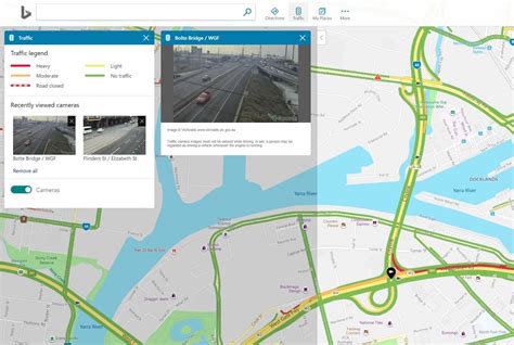 See Through Traffic Cameras Live With Bing Maps