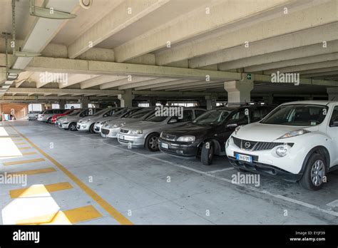 A Full Parking Lot Stock Photo Alamy