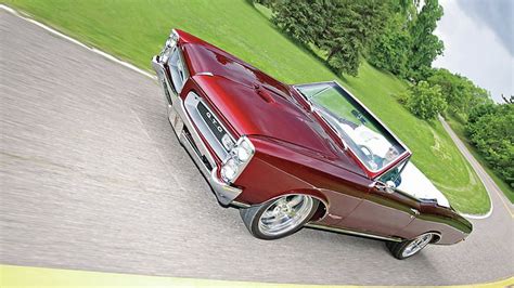 Hd Wallpaper 1966 Apple Candy Gto Pontiac Red Wallpaper Flare