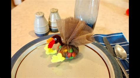 Cute Turkey Thanksgiving Favor Welcome To Nanas Youtube