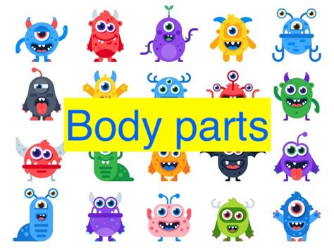 Baamboozle Monster Body Parts
