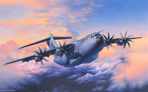 Military Airbus A400m Hd Wallpaper