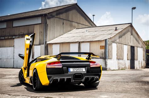 Lamborghini Wheelbarrow Prestige Imports Miami Golden