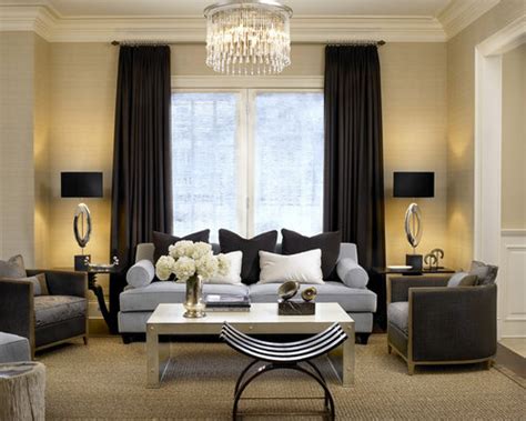 Black And Cream Living Room Design Ideas Renovations And Photos