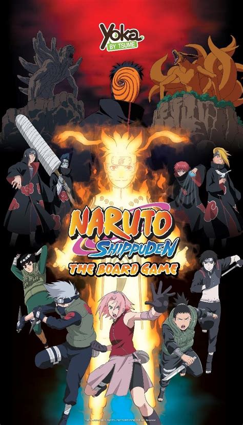 Japanime Games To Publish English Version Of Naruto Shippuden The Board Game Tabletop Gaming News