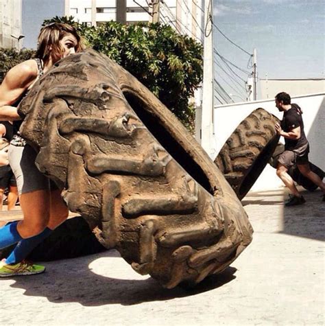 Crossfit Tire Flip One Of My Favorite Things Stay Fit Get Fit