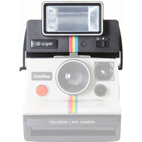 Polaroid Q Light Black Rainbow Stripe Electronic Aa Battery Powered