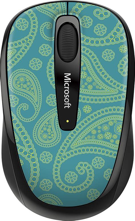 Microsoft Wireless Mobile Mouse 3500 Tealgreen Gmf 00408 Best Buy