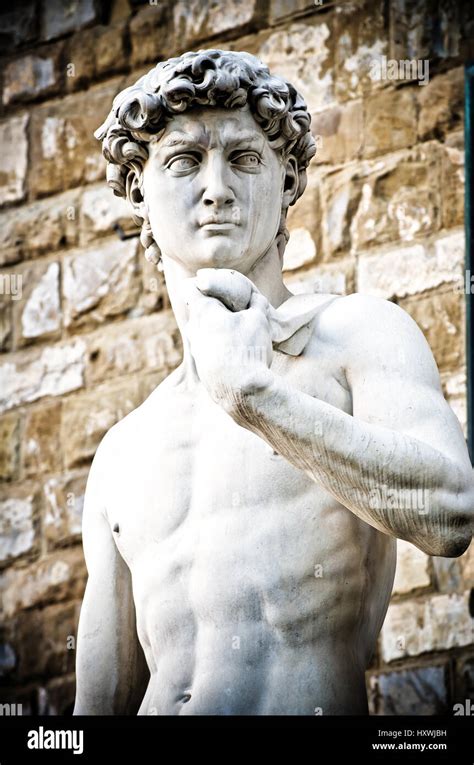 Michelangelos David Florenz Fotos Und Bildmaterial In Hoher Auflösung