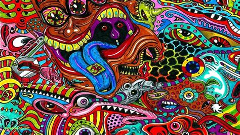Trippy Art Wallpaper 75 Pictures