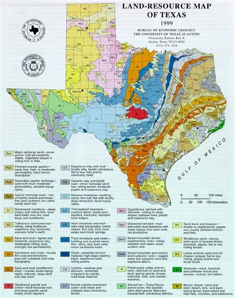 Geology Of Texas Map Map Texas Map Texas History